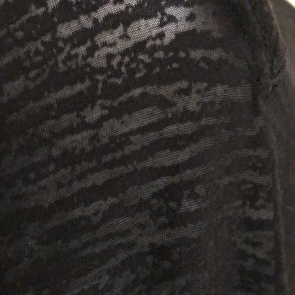 Adorable Sheer Black Animal Print Hoodie - Picture 4 of 9